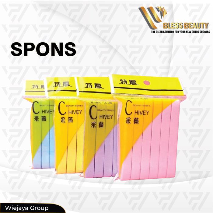 Gambar Spons Facial Busa Sponge Stick Make Up Alat Kecantikan Salon 12 Pcs dari Bless Beauty Indonesia undefined Tokopedia