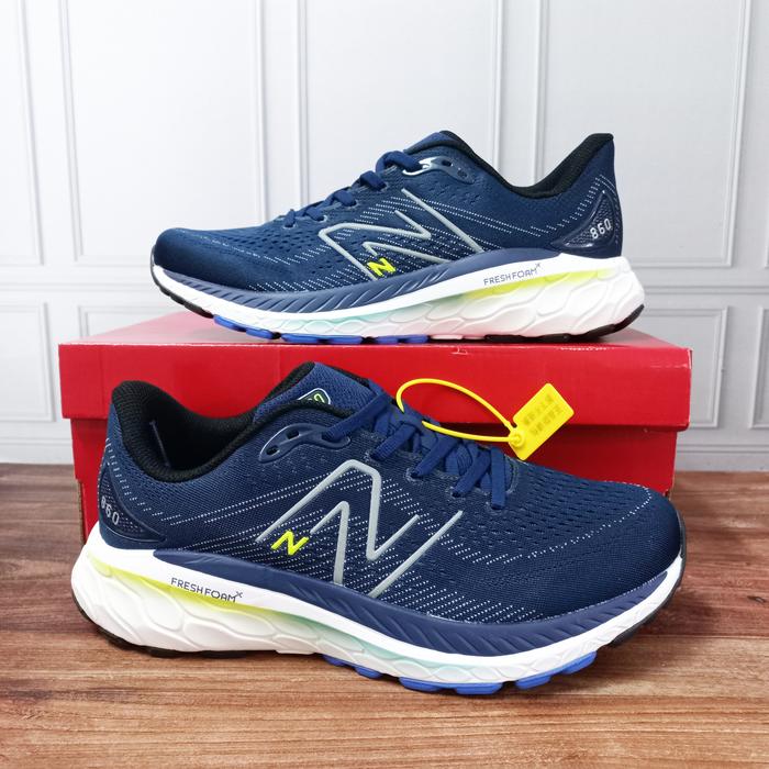 Gambar NB 860/NEWBALANCE/SEPATU PRIA/SEPATU OLAHRAGA/SEPATU RUNNING - Navy, 40 dari SUPER SNEAKER undefined Tokopedia