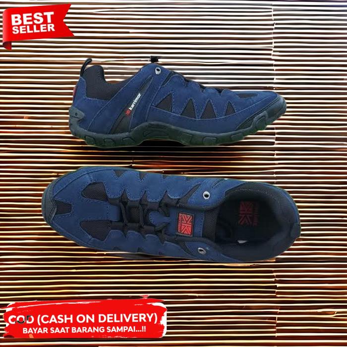 Gambar sepatu hiking trecking karrimor low summit blue. sepatu sepeda pria - Biru, 39 dari Avelove Shop 99 undefined Tokopedia