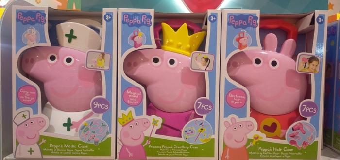 Sale Peppa Pig Medic Princess Jewellery Hair Case Carry Hasbro