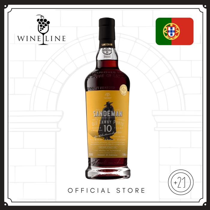 SANDERMAN OLD TAWNY PORT 10年 750ml 箱入り Sandeman 10 Year Old