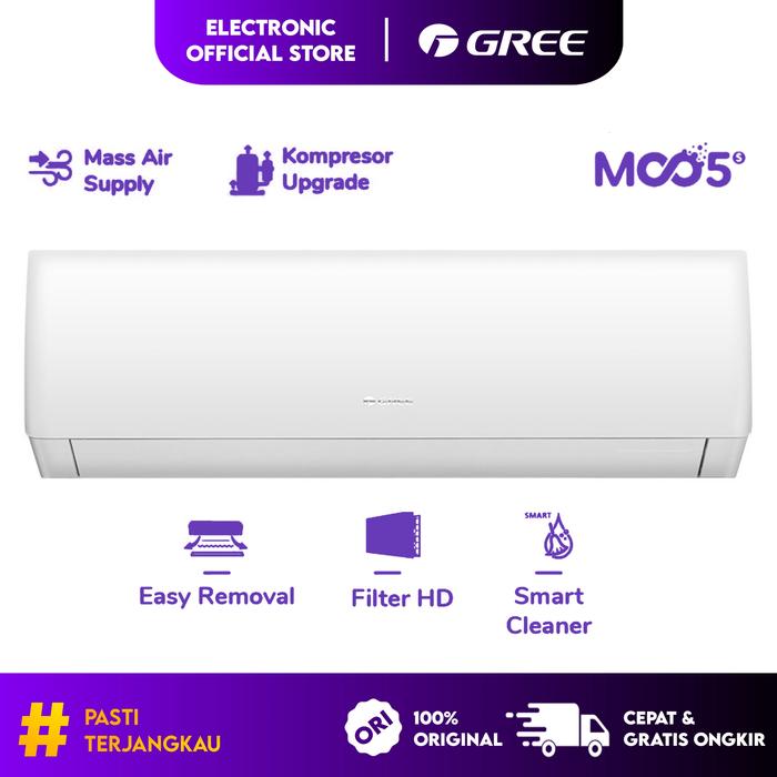 Gambar Ac GREE 2 PK Gwc-18moo5s Gwc 18moo5s Split Standard 18moo5 2PK MOO5S - GWC-18MOO5A dari Electronic Official Store Kota Administrasi Jakarta Timur Tokopedia