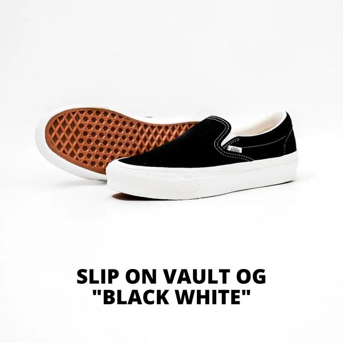 VANS ヴァンズボルト OG Classic Slip-On LX チェッカー VANS VAULT