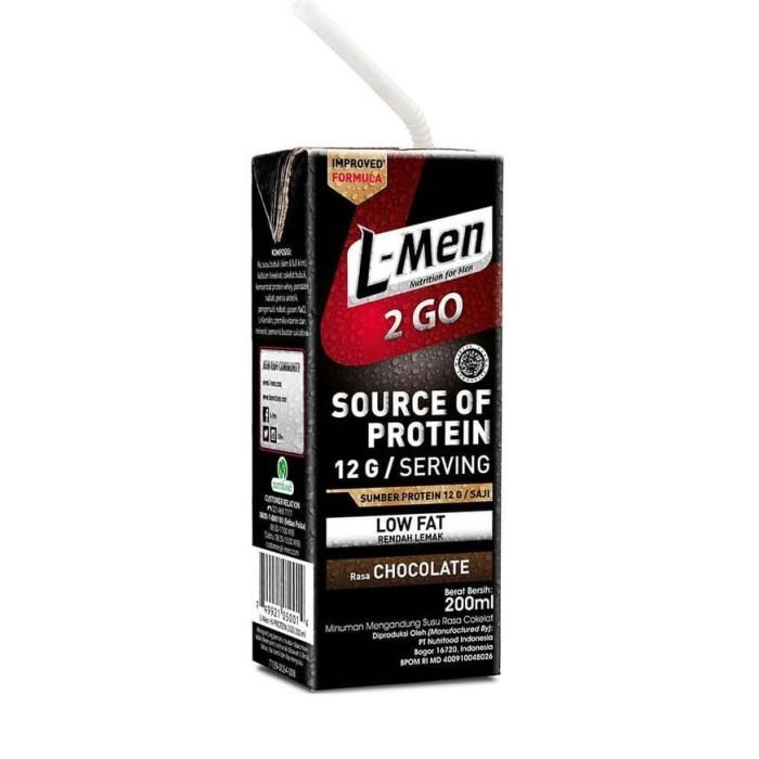 Gambar L - Men To Go Chocolate Minuman Susu Rasa Cokelat 200 ml dari PSP JKT undefined Tokopedia