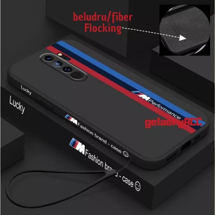 Case OPPO A9 2020 A5 2020 softcase silicon LUCKY back cover casing  Hitam, OPPO A5 2020