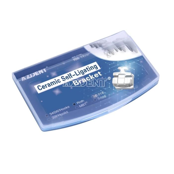 Gambar TERMURAH!! Behel Self Ligating Clear/ Damon Clear/ Ceramic/ Transparan - MBT dari Eco Dental Supply undefined Tokopedia