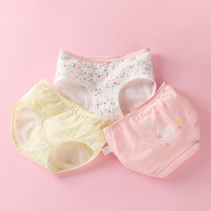 Gambar Celana Dalam Anak Perempuan Segitiga 1-7 Tahun Bahan Katun - C720 Swan, M dari Tosca Baby Store undefined Tokopedia