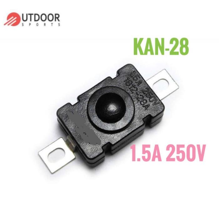 Gambar Saklar Self Locking 1.5A 250V AC Switch DC KAN-28 On Off Button Mini - Lurus dari Jogja Outdoor undefined Tokopedia