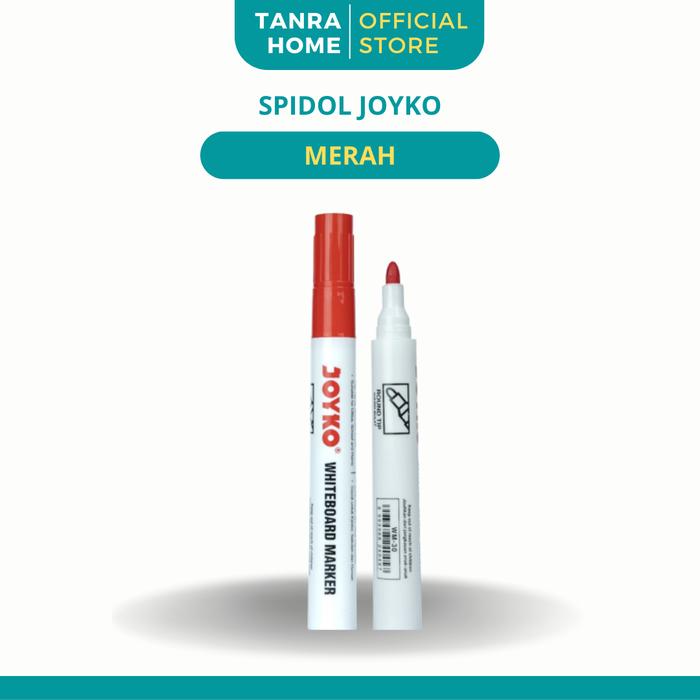 Gambar Spidol Whiteboard Joyko Spidol Papan Tulis Putih - Merah dari Tanra Home undefined Tokopedia