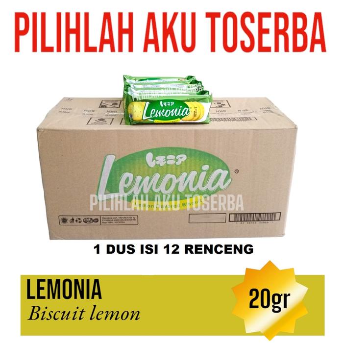 Gambar Biskuit Nissin LEMONIA LEMON COOKIES RENCENG - ( HARGA 1 DUS isi 12 ) dari Pilihlah Aku Toserba undefined Tokopedia