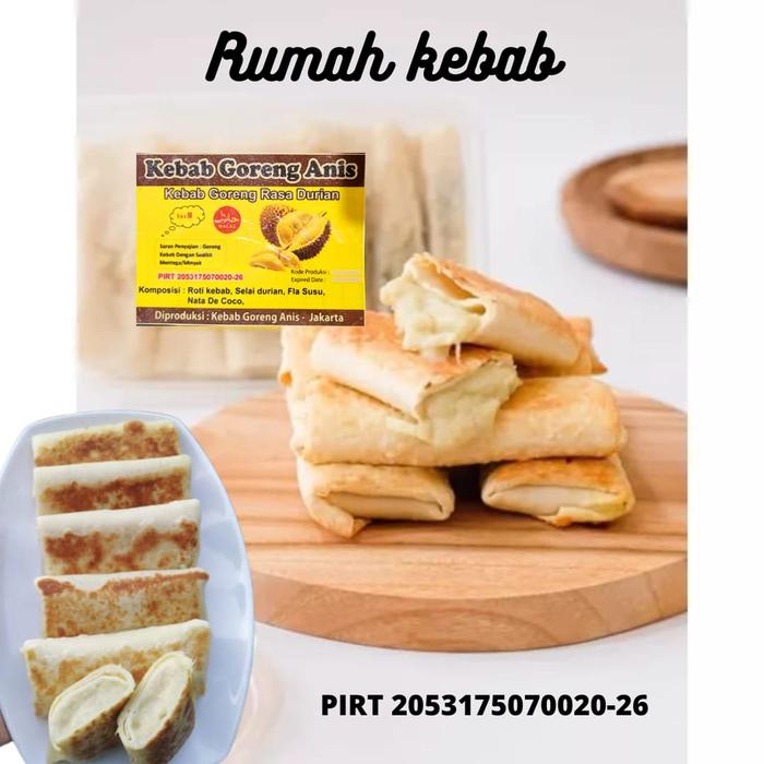 Gambar Kebab Mini Frozen - DURIAN dari rumah kebab jakarta undefined Tokopedia