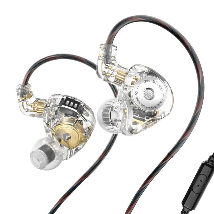 Gambar TRN MT1 MAX Tunable Professional In-Ear Monitor WITH MIC - WHITE dari EAGLE INDONESIA undefined Tokopedia