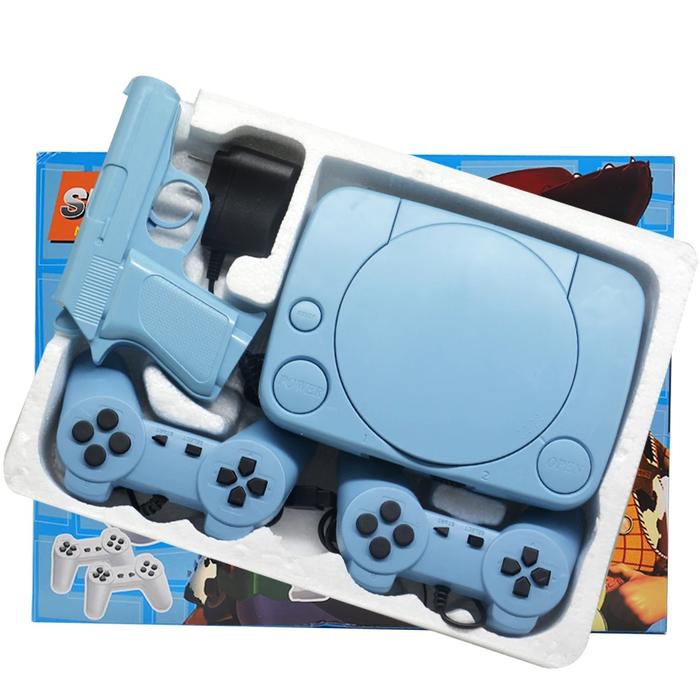 Jual Classic Tv Game Console 8-bit Ps1 620 Nes Retro Games - S2-black ...