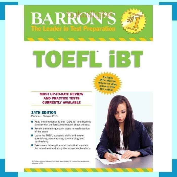 Gambar Barron's TOEFL iBT 14th + Audio Cd + Software Barrons dari librarydigital undefined Tokopedia
