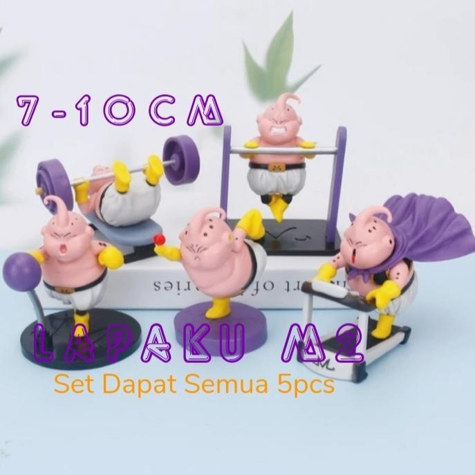 Gambar ACTION FIGURE DRAGON BALL MAJIN BUU BHU SPORT GYM WORKOUT SET ISI 6 dari Lapaku M2 undefined Tokopedia