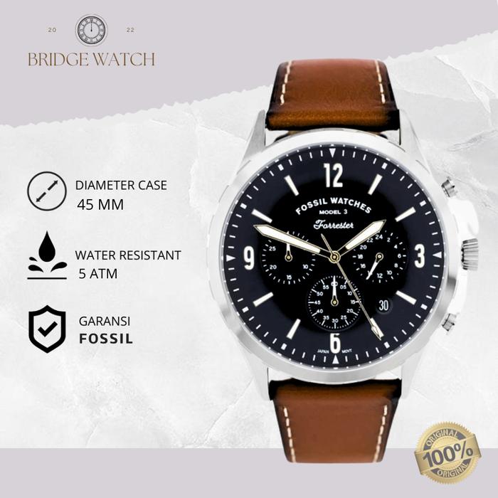 leather fossil model forrester