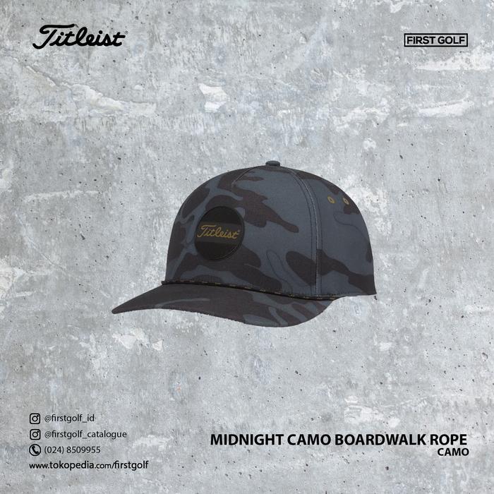 Camo Hat Titleist Flat Bill Hat Snapback Camo Titleist Tour Rope