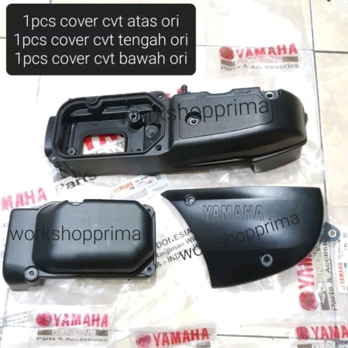Gambar PAKET TUTUP CVT - COVER CVT MIO SPORTY- MIO SMILE ORIGINAL YGP C.11 - Isi 3 Pcs dari Workshop Prima undefined Tokopedia
