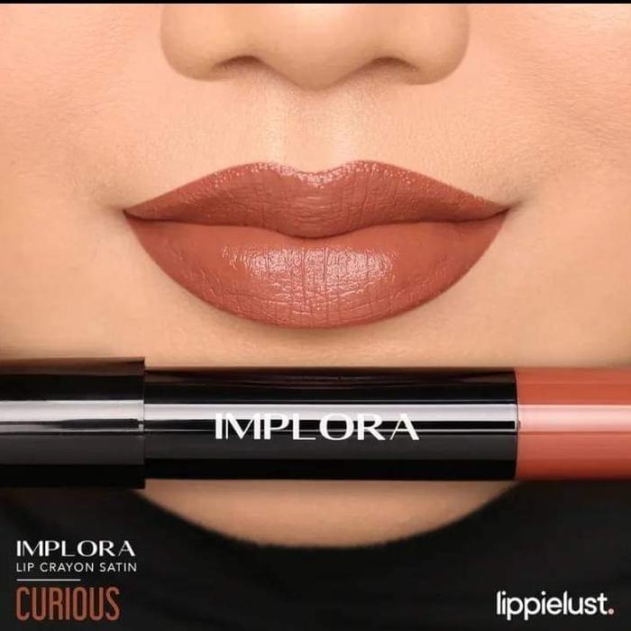Gambar LIP CRAYON IMPLORA SATIN - curious dari REKAN DAGANG KOSMETIK undefined Tokopedia