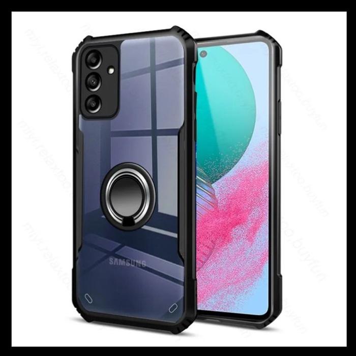 Gambar SAMSUNG GALAXY M14 5G 4G CASE RZANT BLADE RING ORIGINAL HARDCASE COVER - HITAM+RINGBULAT, SAMSUNG M14 5G dari Markas acc 88 undefined Tokopedia