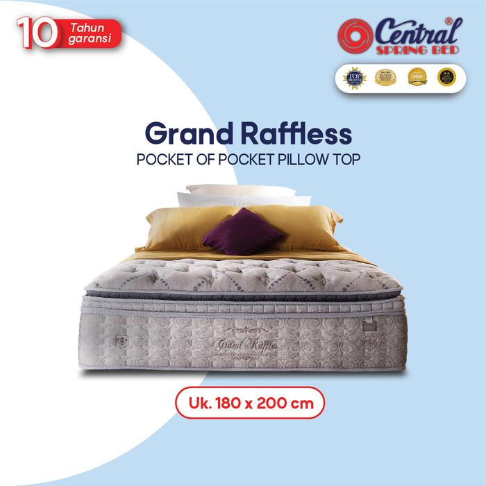 Gambar Spring Bed Central Aristocrate Grand Raffles - Mattress 180 x 200 cm dari Ciputat Jaya Furniture undefined Tokopedia
