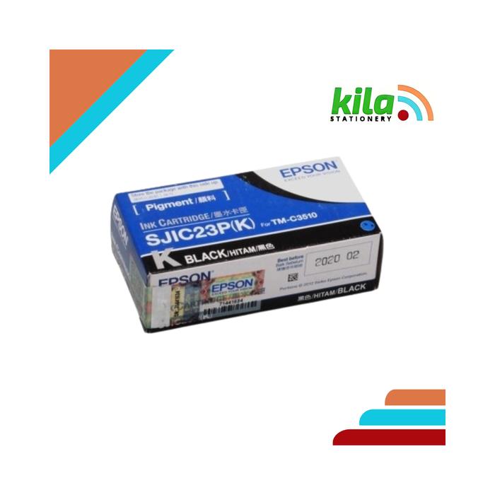 Gambar Tinta Epson SJIC23P = Epson ColorWorks C3510 | ColorWorks TM C3510 - Black dari KILA STATIONERY undefined Tokopedia