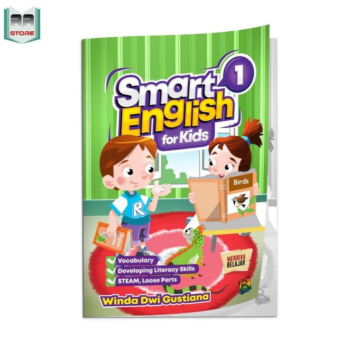 Gambar Buku Aktivitas Penunjang TK/PAUD - Seri Smart English For Kids - SMART ENGLISH 1 dari AL AMINSTORE1 undefined Tokopedia