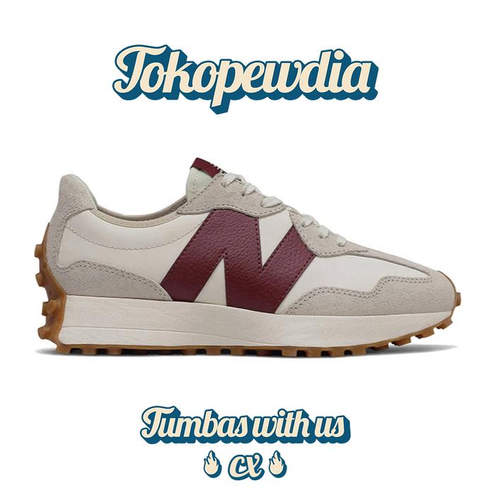 Jual New Balance 327 Moonbeam Classic Burgundy (WS327KA) 37