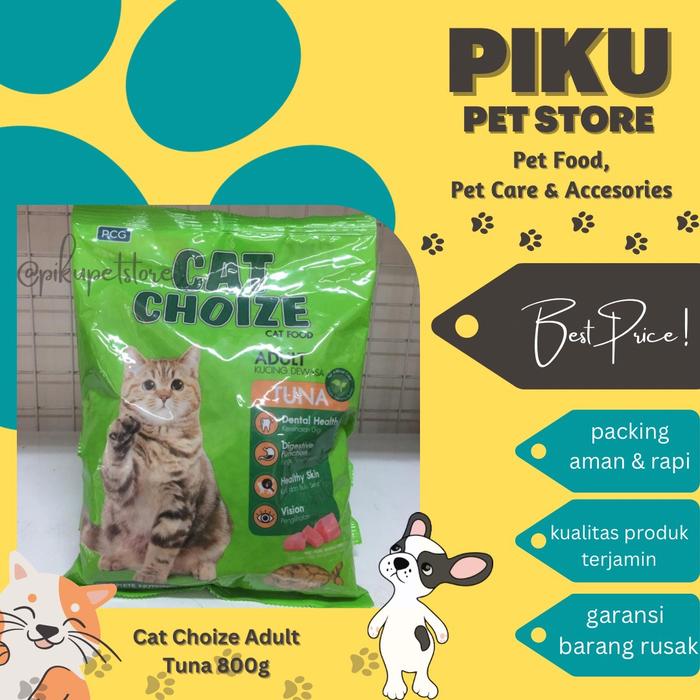 Gambar Cat Choize Tuna 800gr dari Piku Pet Store undefined Tokopedia