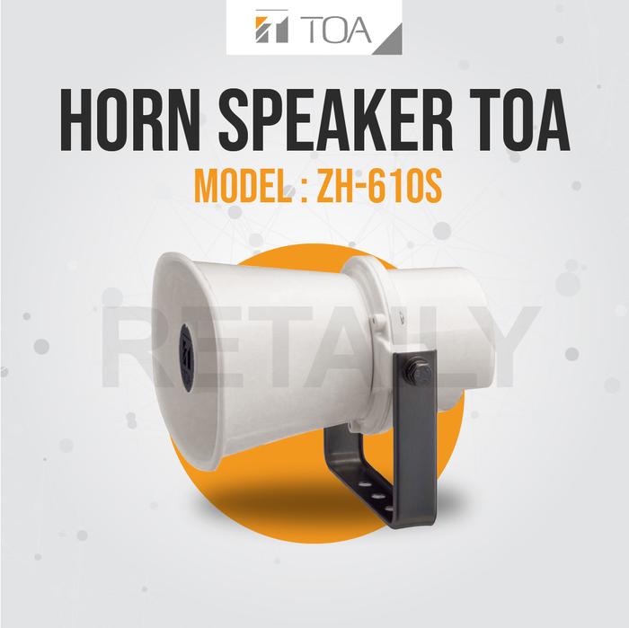 Gambar HORN SPEAKER TOA SPEAKER CORONG MODEL ZH-610S | GARANSI RESMI dari Retaily Official Store undefined Tokopedia