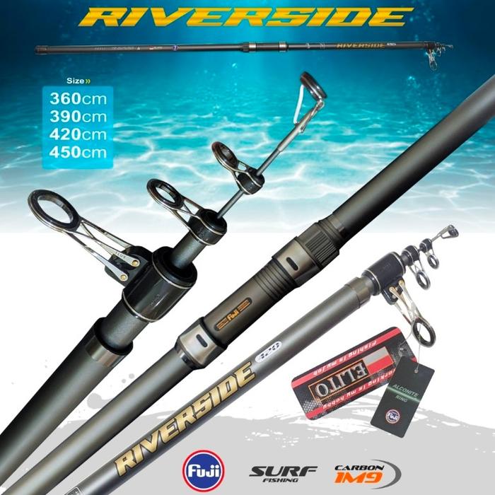Gambar joran antena surf elito riverside surf 360 390 420 450 surf pancing - 420cm dari pacific spot jakarta undefined Tokopedia