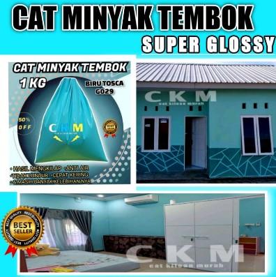 Gambar Cat Tembok Minyak Mengkilap / Cat Tembok Warna Hijau Tosca / Cat - BIRU TOSCA G029 dari fahliannaufalr undefined Tokopedia