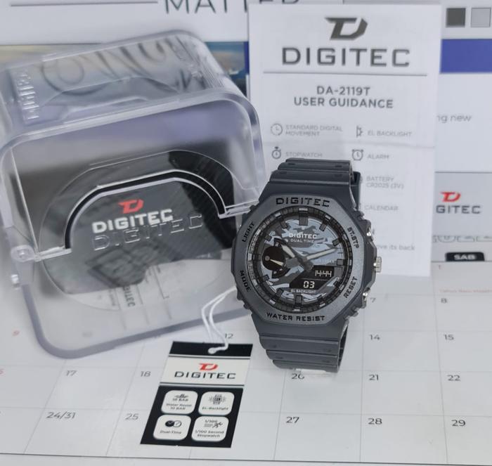 Gambar Jam Tangan Digitec Rubber DA-2119T DA2119T Original Murah - BKCA-4B dari GrosirGshock undefined Tokopedia