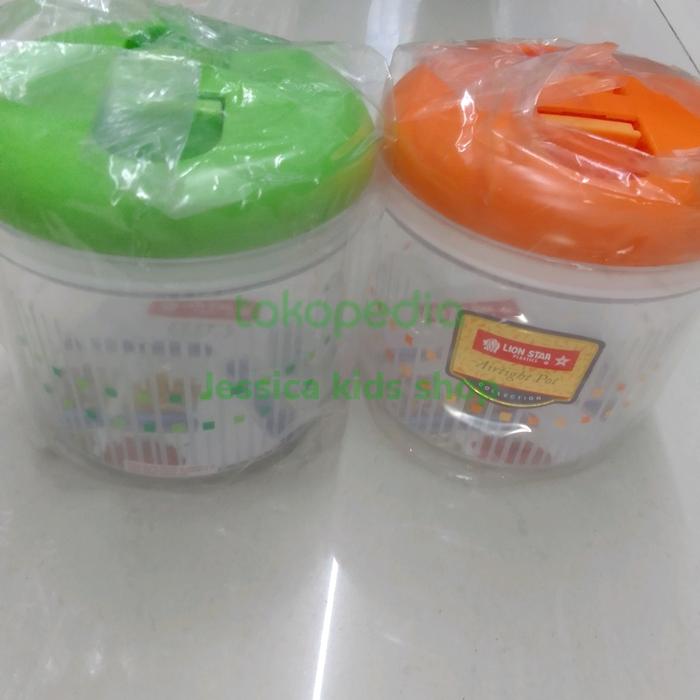 Gambar Toples makanan kedap keep one touch pot (s) lion star PT-26 (1250 ml) dari Jessica kids shop undefined Tokopedia