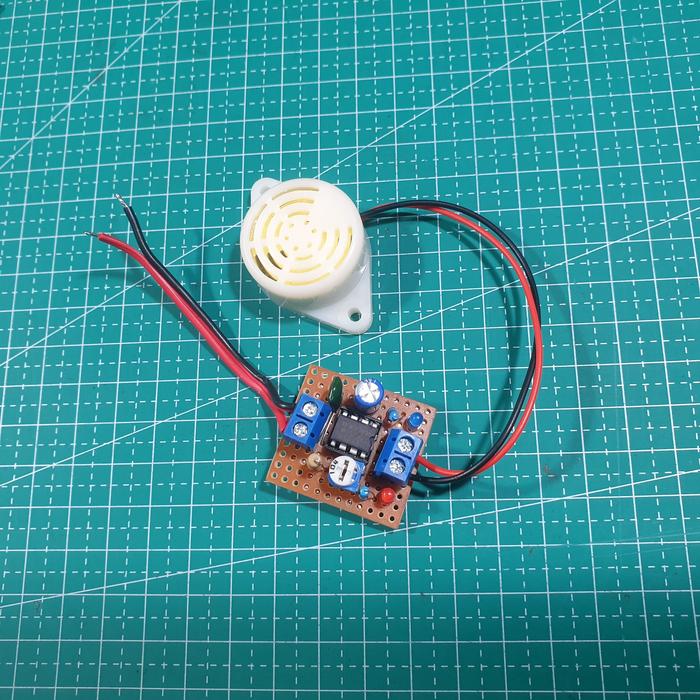 Gambar Modul Astable NE555 + Buzzer Besar - Tanpa Box dari TRIK ID Elektronika undefined Tokopedia