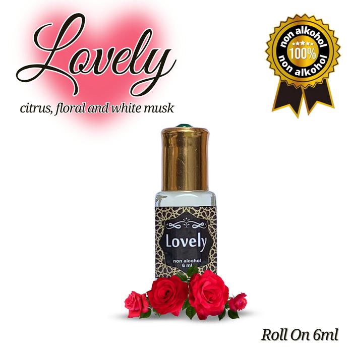 Gambar Parfum Lovely Minyak Wangi Non Alkohol Untuk Ibadah dan Sholat - 6 ML dari white online shop undefined Tokopedia