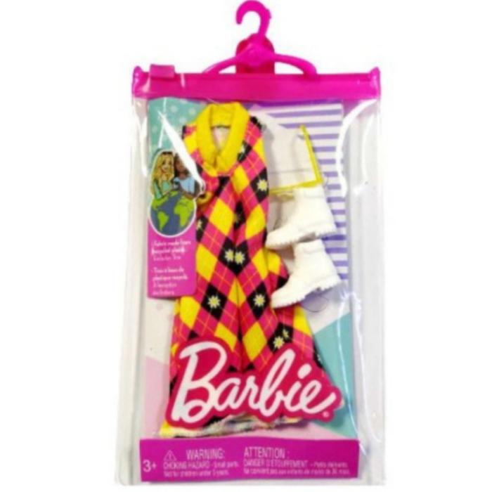 Gambar Baju Boneka Barbie Fashion Pack Purple Skirt Dress Diamond Pink Skirt - Dress Diamond dari Mishana Shop undefined Tokopedia