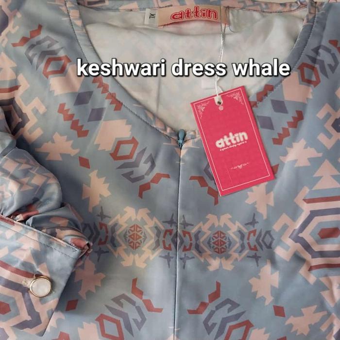 Gambar Gamis Keshwari Dress Vol 4 By Attin - whale, khimar saja dari muslimbagus undefined Tokopedia