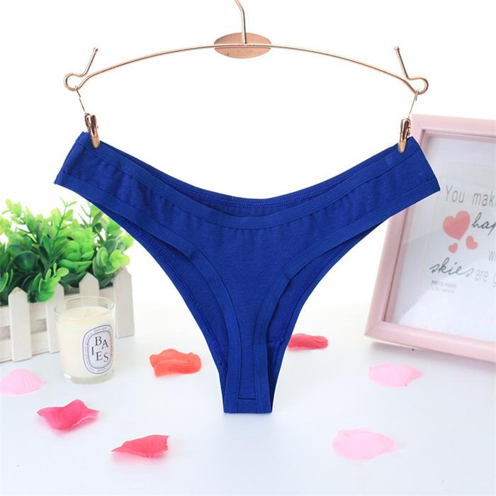 Gambar GS.1537 IO2 - CELANA G-STRING THONG KATUN - Biru dari Ella'secret undefined Tokopedia