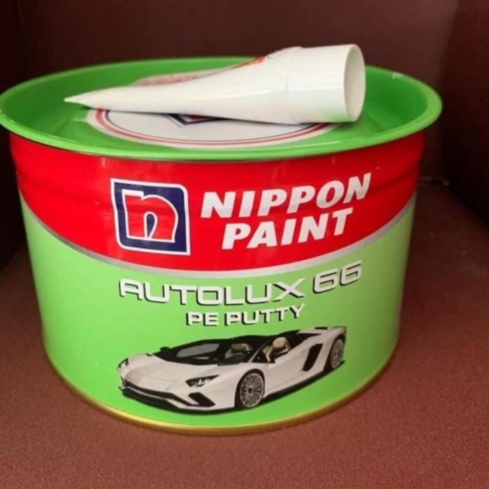 Gambar Nippon AUTOLUX 66 PE Putty 1 KG / Dempul Plastik Besi Kayu Fiber Mobil dari fuergate undefined Tokopedia