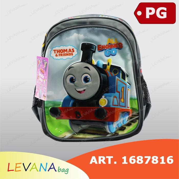 Gambar TAS RANSEL ANAK PG KARAKTER THOMAS ART. 1687816 - Abu-abu dari Levana Bag Store undefined Tokopedia