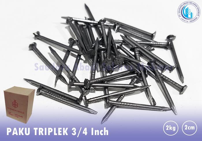 Jual Paku Triplek / Kayu 2 cm (3/4 Inch) Packing 2Kg / Box - Jakarta ...