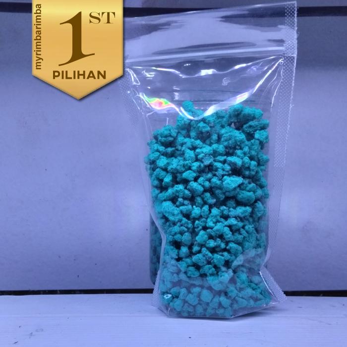 Gambar Batu Warna Hijau Tosca Hiasan Aquarium Aquascape Ikan Hias Tanaman Air dari Tokomyrimbarimba undefined Tokopedia