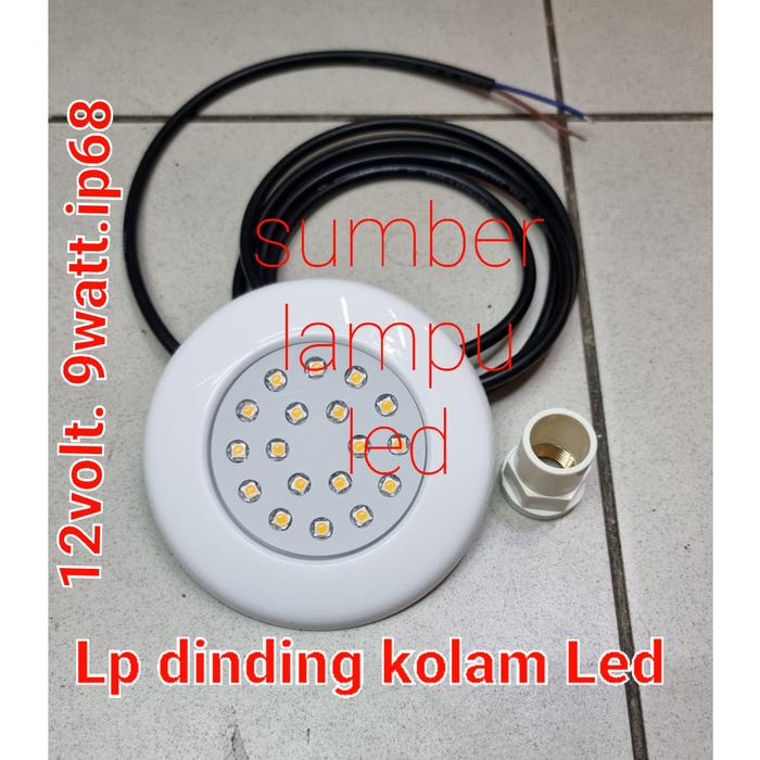 Gambar lampu underwater light led 12 w 12w 12watt kolam swimming pool 12 watt - 9watt dari Sumber Lampu Led undefined Tokopedia