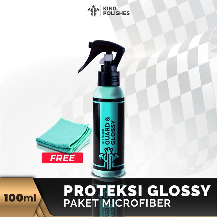 Gambar KING POLISHES Pengkilap body gloss GUARD AND GLOSSY - 100ml + Lap dari OJT Clean and Care undefined Tokopedia