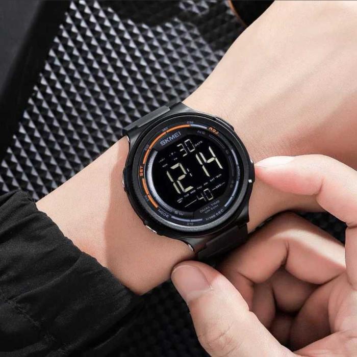 Gambar jam tangan Waterproof pria\wanita SKMEI 1841 BLACK ORIGINAL NOT EIGER - Hitam, All Size dari icelandoutdoor undefined Tokopedia