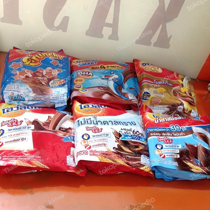 Gambar OVALTINE 3IN1 THAILAND ORIGINAL SMART GOLD CRUNCHY - ORIGINAL dari FOOD & DRINK SHOP undefined Tokopedia