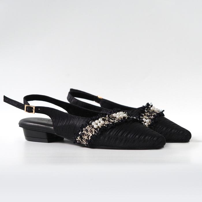 Gambar Polla Polly X WEDNESDAY - Sepatu Flat & Ballerina Wanita (36-41) - BLACK, 41 dari Polla Polly undefined Tokopedia