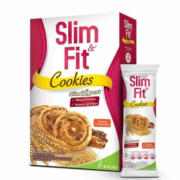 Gambar Slim And Fit Cookies Raisin Cinnamon 10X22Gr dari AEON Official Shop undefined Tokopedia