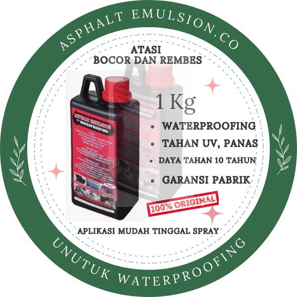 Gambar Cat Kolam 1kg, Aspal cair cat pelapis anti rembes - 1Kg dari Aspal Nusantara Waterproofing undefined Tokopedia
